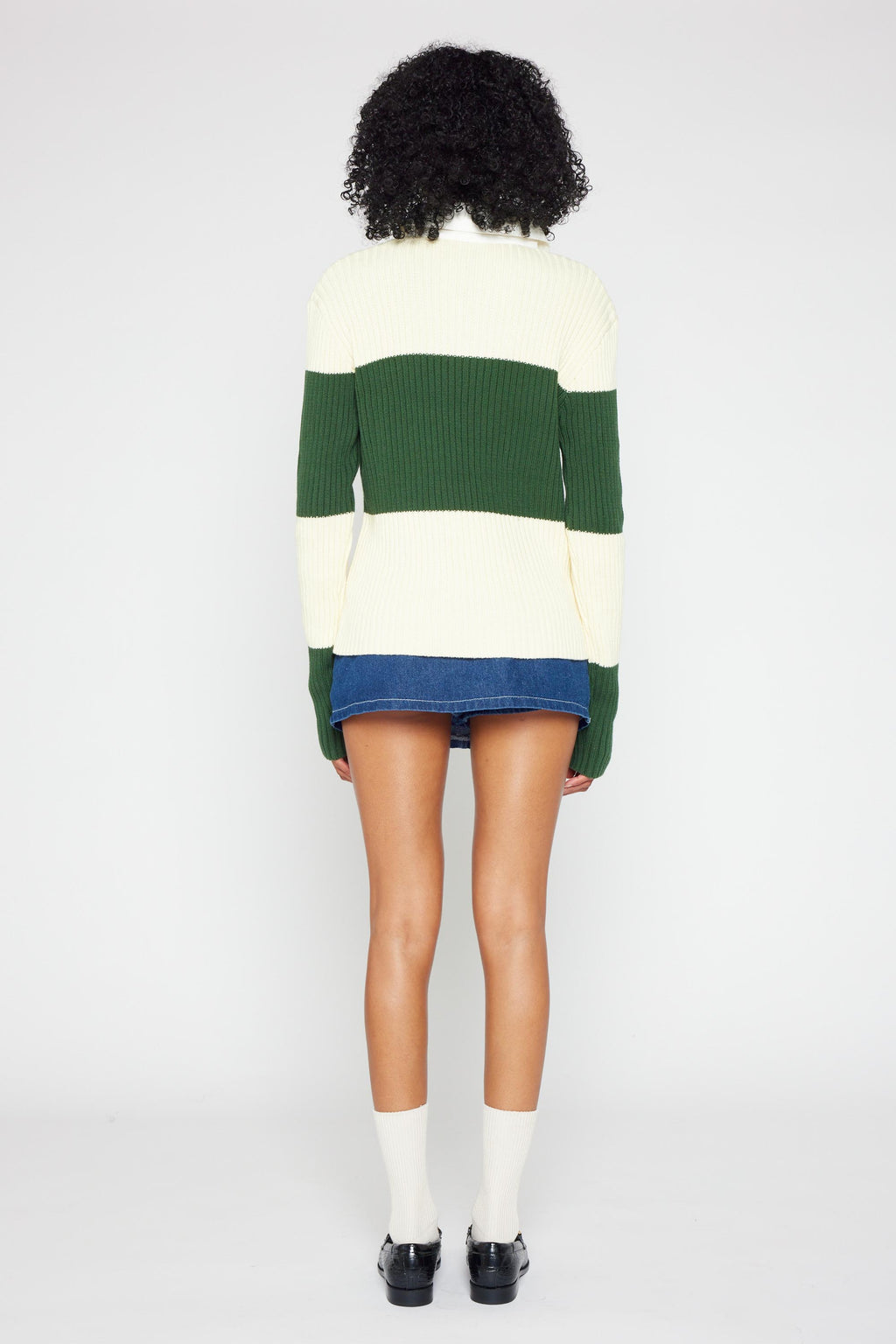 Ivy Long Sleeve Knit Rugby Shirt